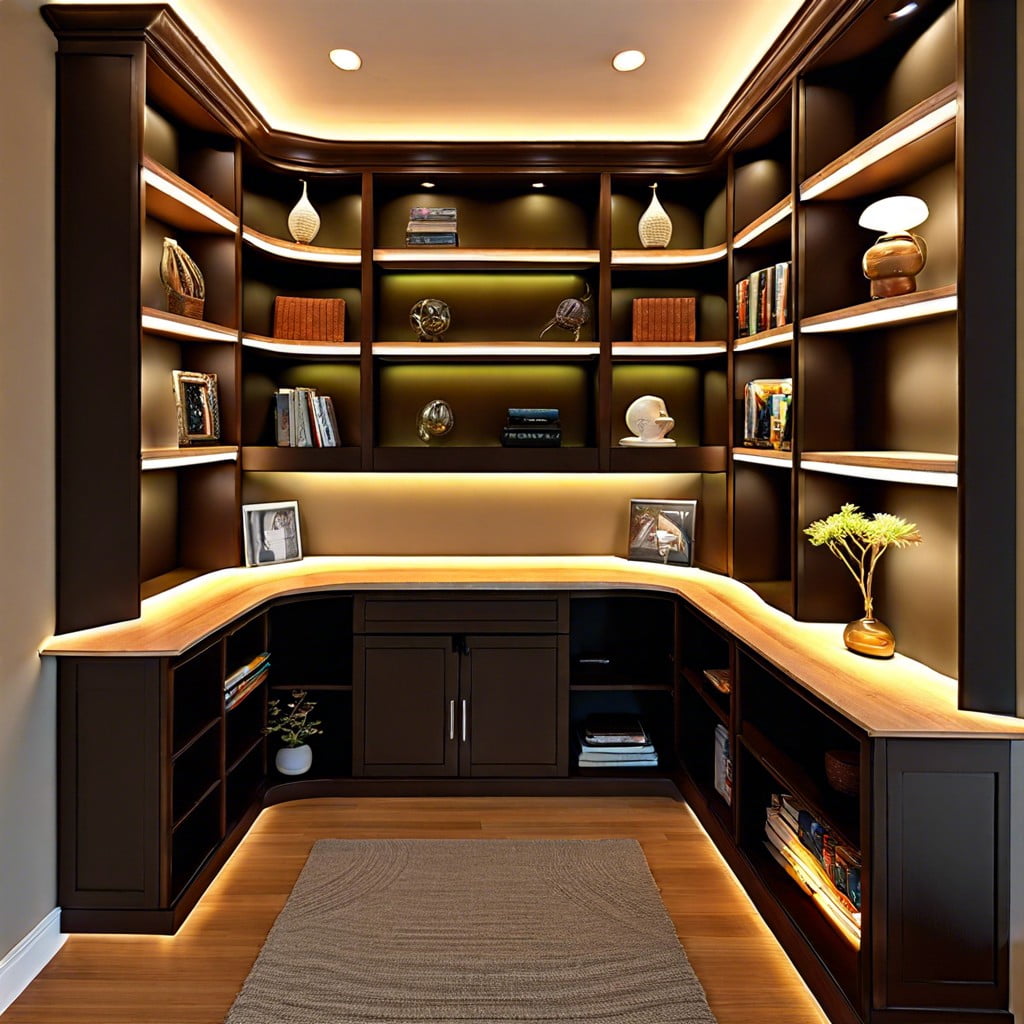 15 Bookshelf Lighting Ideas To Illuminate Your Collection