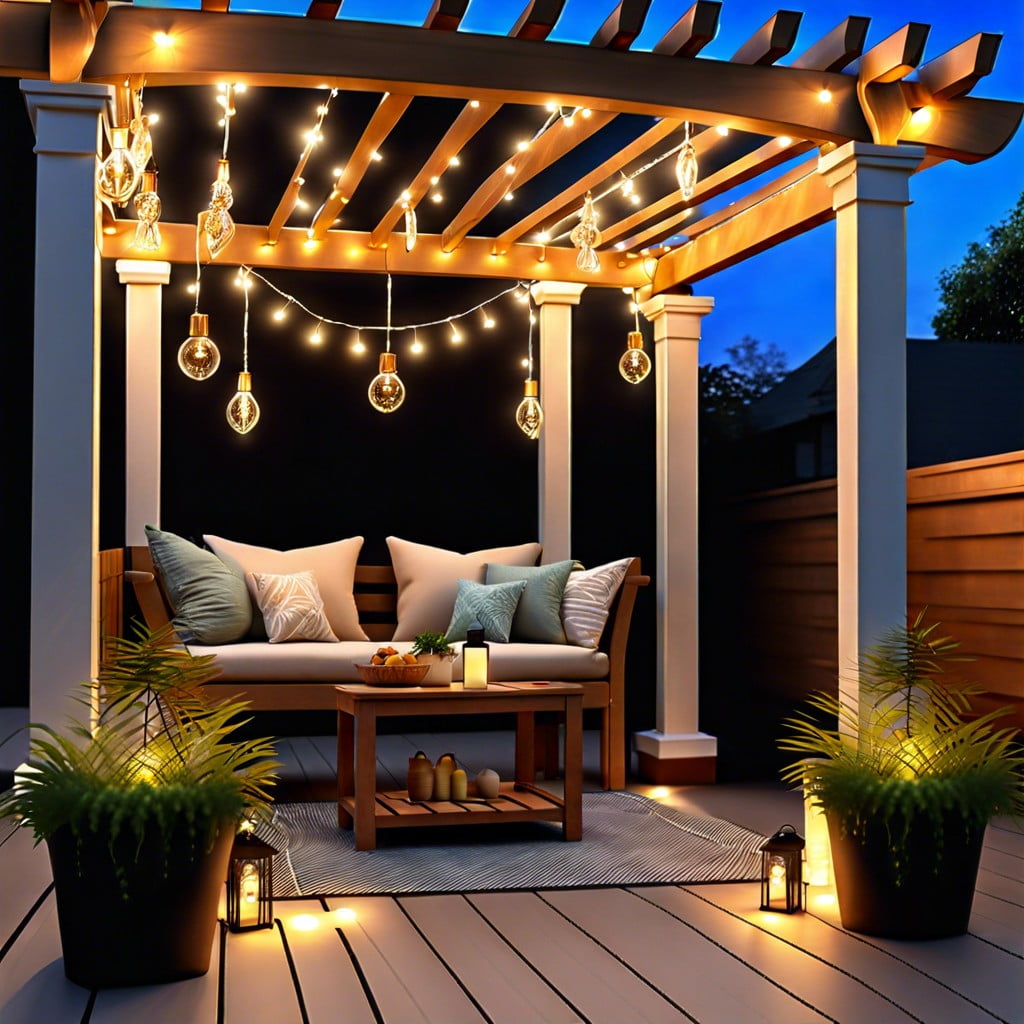 15 Pergola String Lighting Ideas for Enchanting Outdoor Spaces