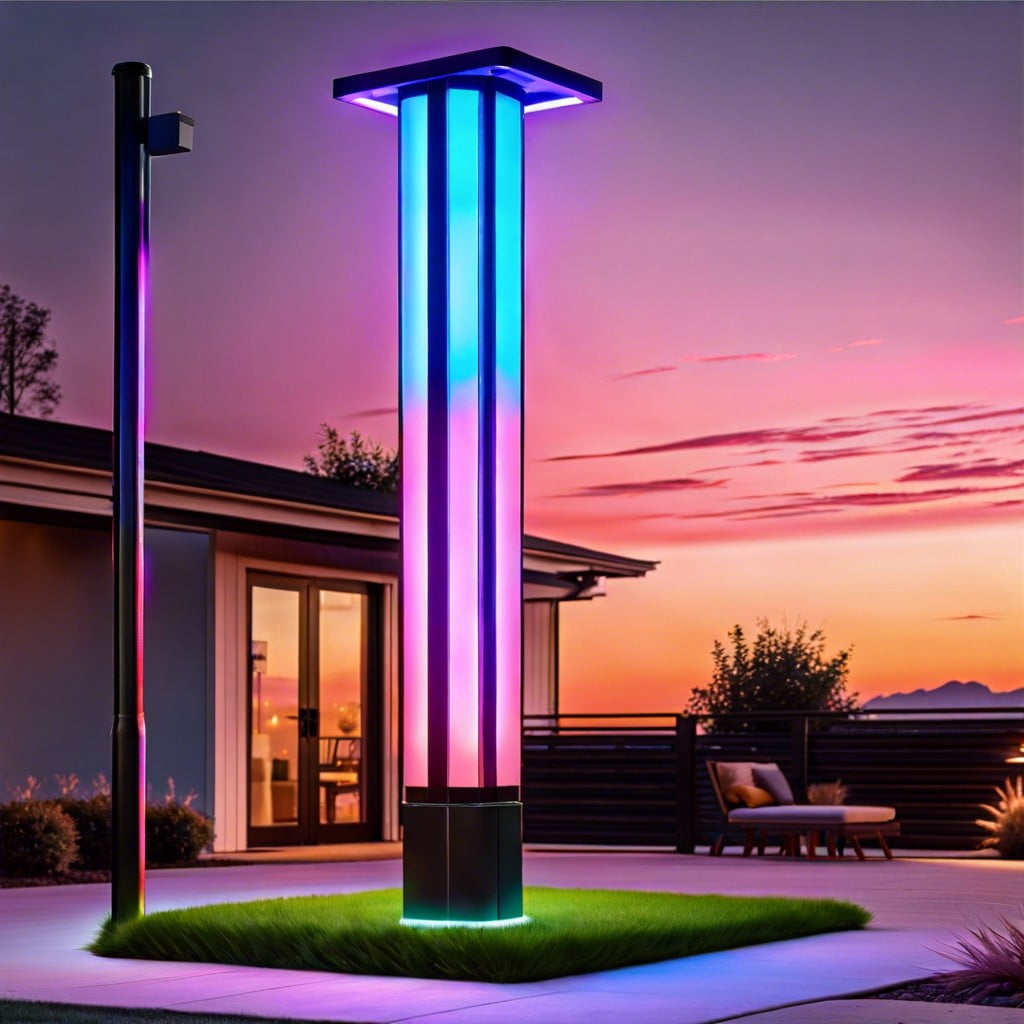 15 Creative Outdoor Pole Lighting Ideas