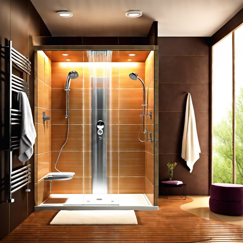 led color changing showerheads for dynamic ambiance