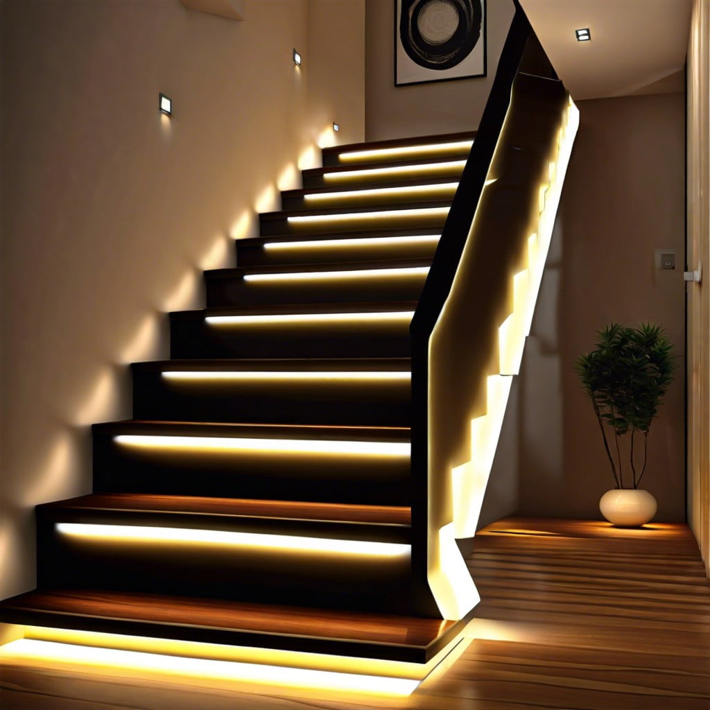 led stair lighting for safety and design
