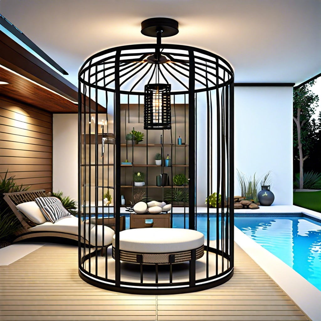 15 Pool Cage Lighting Ideas to Enhance Your Outdoor Space