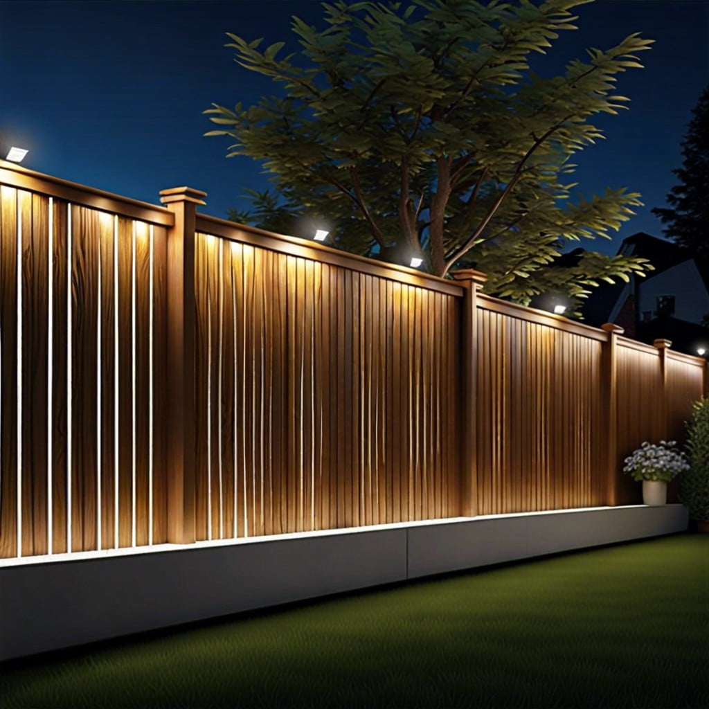 15 Backyard Fence Lighting Ideas to Enhance Your Outdoor Space