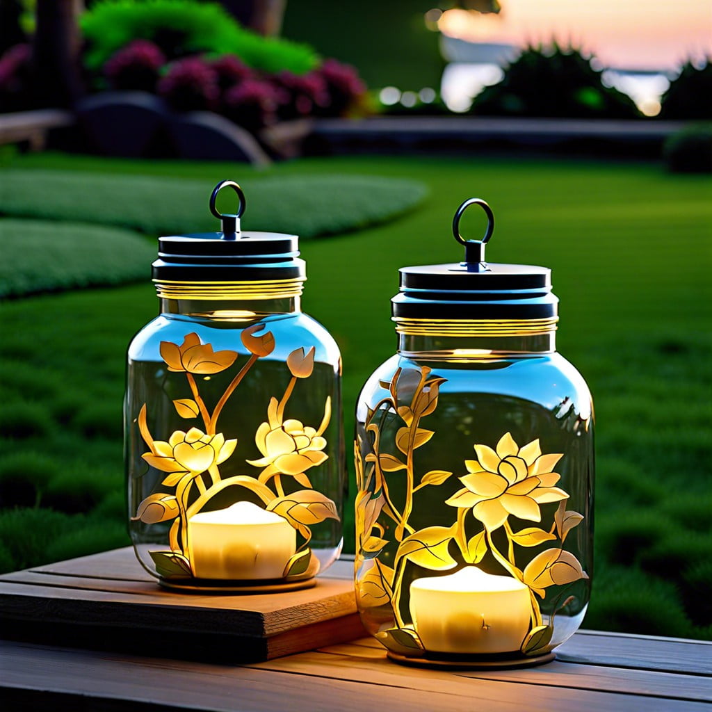 solar jar lanterns