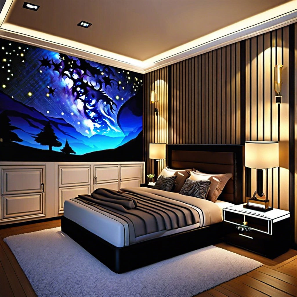 starry night led projector