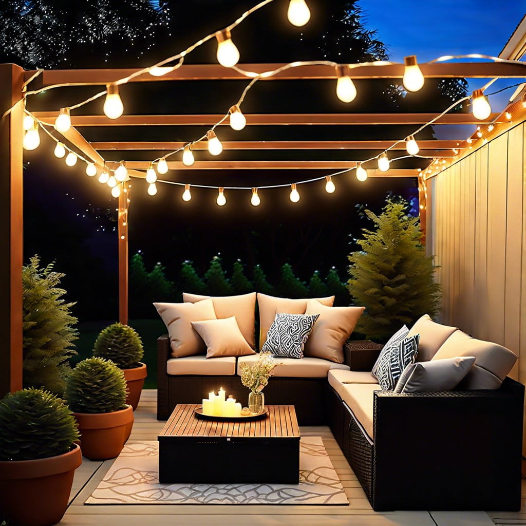 15 Patio String Lights Ideas To Illuminate Your Outdoor Space