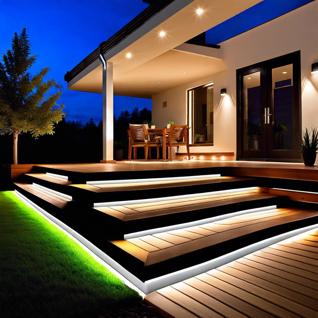 15 Outdoor Stair Lighting Ideas to Illuminate Your Steps